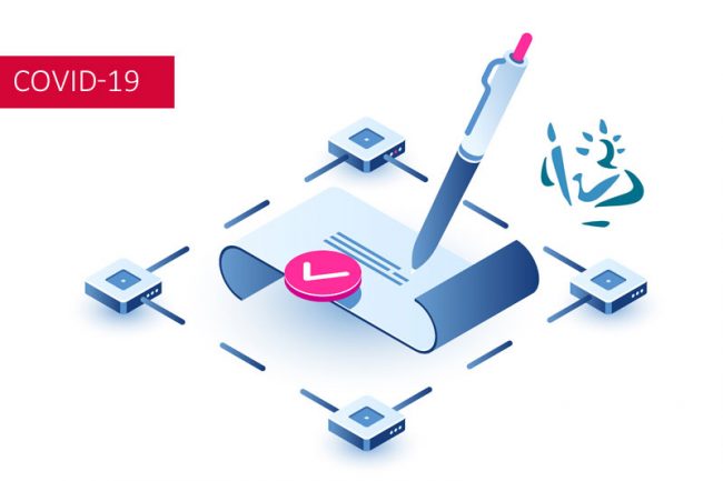 L'ACTE NOTARIÉ À DISTANCE EST (TEMPORAIREMENT) OFFICIELLEMENT NÉ !